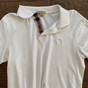 Burberry Britt White Polo Shirt